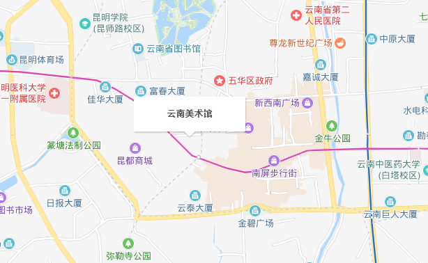 云南美術館屬于哪個省份哪個市？怎么去？